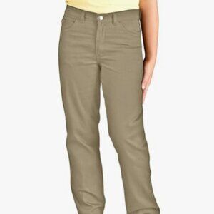 Dickies Girls' 5-Pocket Stretch Skinny Fit Pant - KP560 - Desert Sand